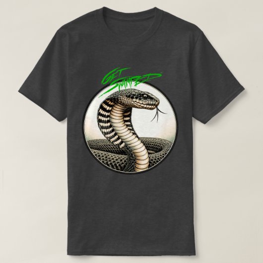 Overweldigde Adder T-shirt (Design voorkant)