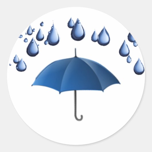 Overweldigend Ronde Sticker (Voorkant)