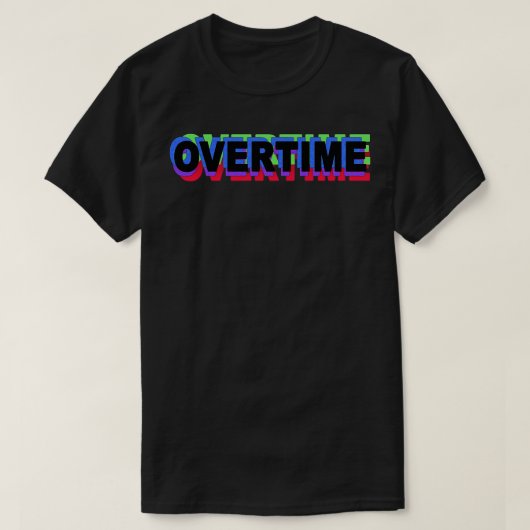 Overwerk T-shirt (Design voorkant)