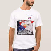 Overwinning door eenheid t-shirt (Voorkant)