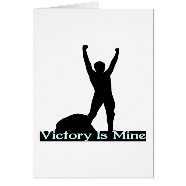 Overwinning is mijn mijn (Voorkant)