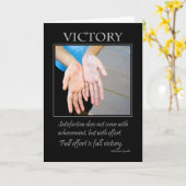 Overwinning Kaart (Gele Bloem)