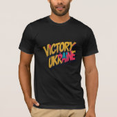 Overwinning Oekraïne Graffiti Streetwear T-shirt (Voorkant)