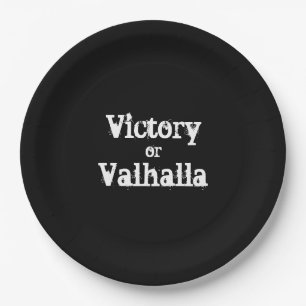 Overwinning of Valhalla cadeau Papieren Bordje
