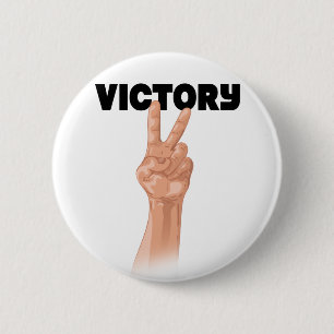 Overwinning Ronde Button 5,7 Cm