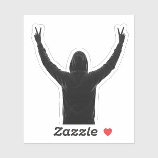 Overwinning Sticker (Vel)