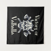 Overwinning voor Valhalla - Skull Wandkleed (Voorkant (horizontaal))