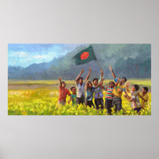 Overwinningsdag van Bangladesh Poster