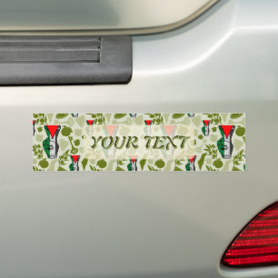 Overwinningshand weerstands rode driehoek symbool bumpersticker