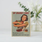 Overwinningstuin natuurlijk, ik kan WW2 Briefkaart (Staand voorkant)