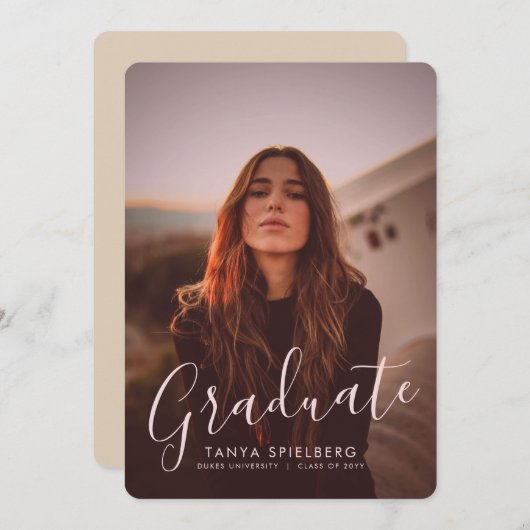  Overzicht 1 Aankondiging Afstuderen (Voorkant / Achterkant)