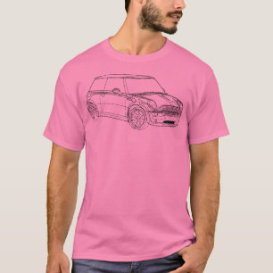 Overzicht 2 van Mini Cooper T-shirt