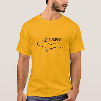 overzicht_of_Mi_, YOOPER T-shirt