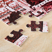  overzicht van de blauwe moskee in Istanbul Legpuzzel (Zijkant)