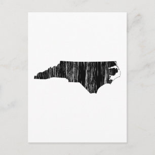 Overzicht van de noodtoestand in North Carolina Briefkaart