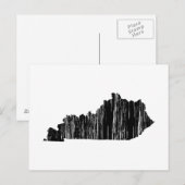 Overzicht van de noodtoestand van Kentucky Briefkaart (Voorkant / Achterkant)