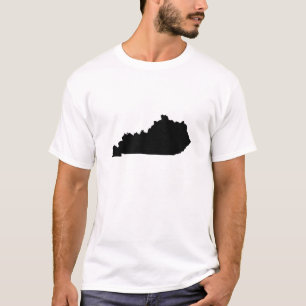 Overzicht van de staat Kentucky T-shirt