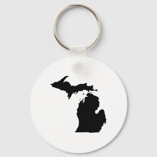 Overzicht van de staat Michigan Sleutelhanger
