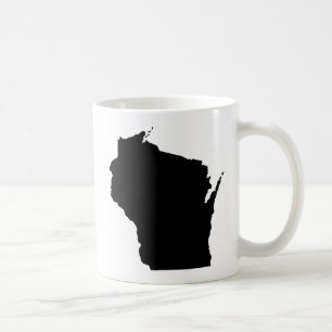 Overzicht van de staat Wisconsin Koffiemok