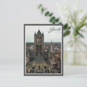 Overzicht van Gent Briefkaart (Staand voorkant)