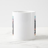 Overzicht van het Banff Springs Hotel Poster Extra Grote Beker (Voorkant)