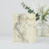 Overzicht van het district Washoe Briefkaart (Staand voorkant)