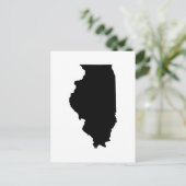 Overzicht van Illinois State Briefkaart (Staand voorkant)