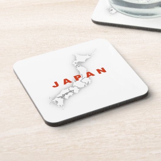 Overzicht van Japan Bier Onderzetter (Linkerzijde)