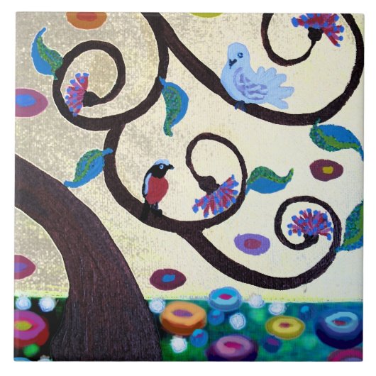 Overzicht van levensdetails tegeltje (Voorkant)