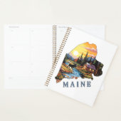 Overzicht van Maine State Cabin Moose Planner (Display)