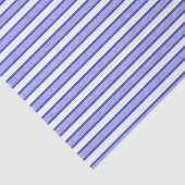 Overzichtelijke strepen blauw tissuepapier (Detail)