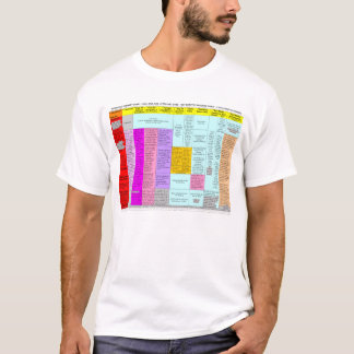 Overzichtstabel t-shirt voor de reststoffen (allee