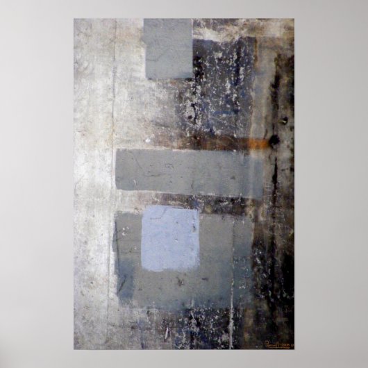 Overzien Abstracts 6 Poster (Voorkant)