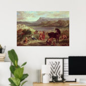 Ovid tussen de Scythianen, 1859 Poster (Thuiskantoor)