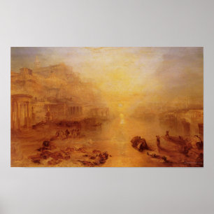 Ovid verbannen uit Rome Poster