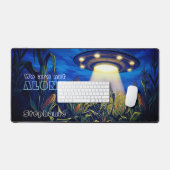 OVNI Alien Dans Le Champ De Maïs Paranormal Sci-Fi (Clavier et souris)