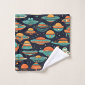 OVNI art vintage (Gant de toilette)