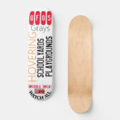 OVNI PLANANT GREYS Skateboard (Recto)