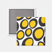 Ovvio Magnet noir et jaune (Recto/Verso)