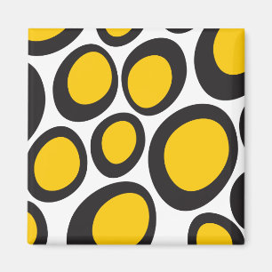Ovvio Magnet noir et jaune