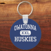 Owatonna - Huskies - High - Owatonna Minnesota Sleutelhanger (Voorkant)