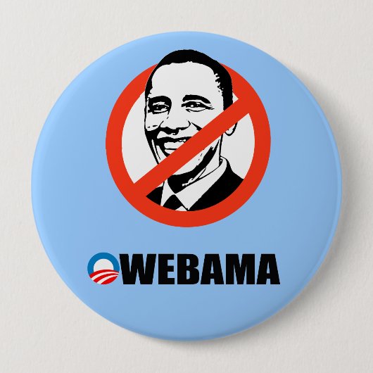 OWE-BAMA RONDE BUTTON 4,0 CM (Voorkant)