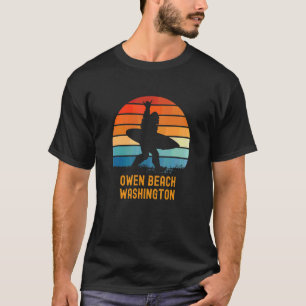 Owen Beach Washington Sasquatch Souvenir 1 T-shirt
