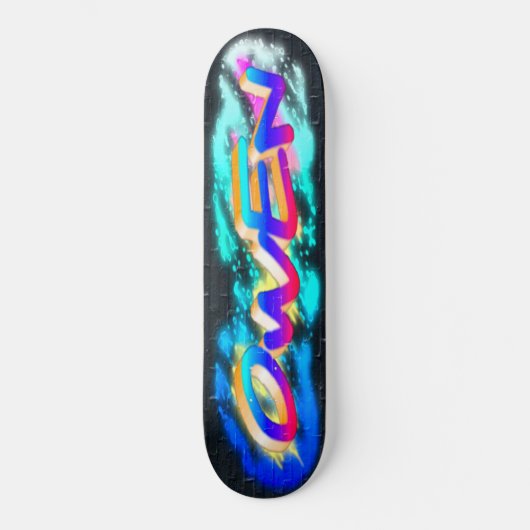 OWEN Gepersonaliseerd Graffiti Skateboard (Voorkant)