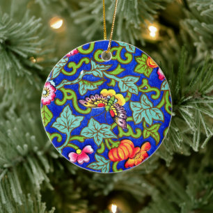 Owen Jones Antiek Oosterse Vlinders Keramisch Ornament