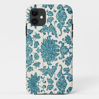 Owen Jones Ex. van Chinees Ornament, Blauw-Groen iPhone 11 Hoesje