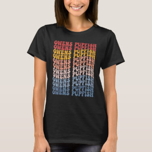 Owens Pupfish Groovy Retro Vis T-shirt