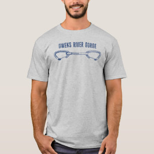 Owens River Gorge Rotsklimmen Quickdraw T-shirt