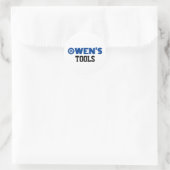 Owen's Tools Classic Round Sticker (Tas)