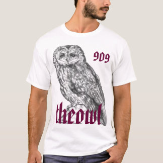 owl1, theowl, 909 t-shirt